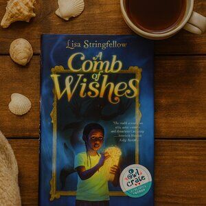 A Comb of Wishes OwlCrate Jr Exclusive Signed HC Book w/ Extras